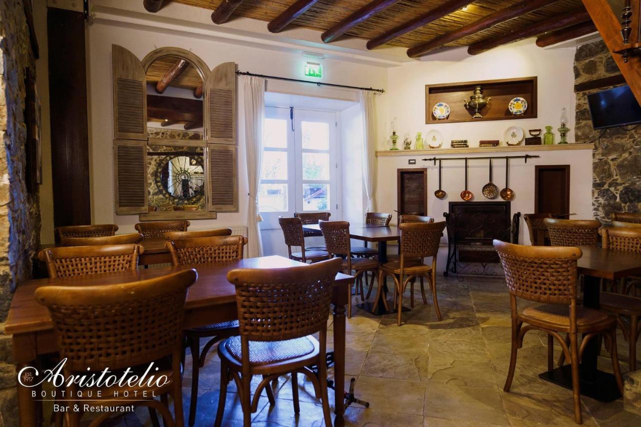Aristotelio Boutique Hotel Педулас Екстериор снимка