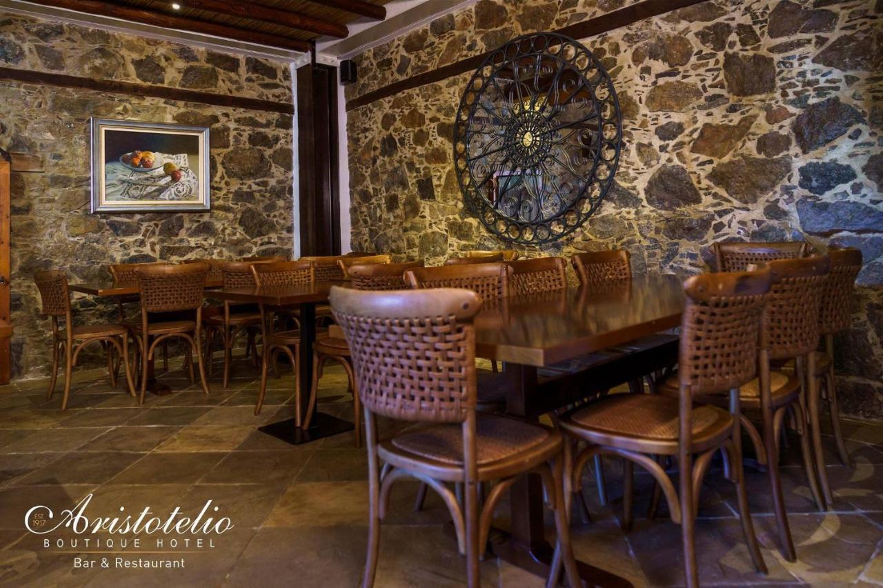 Aristotelio Boutique Hotel Педулас Екстериор снимка
