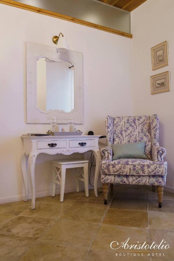Aristotelio Boutique Hotel Педулас Екстериор снимка