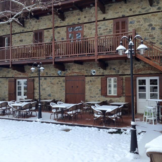 Aristotelio Boutique Hotel Педулас Екстериор снимка